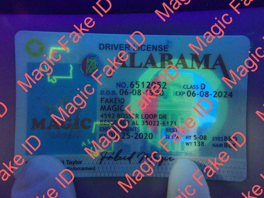 Alabama Driver License - Image 3