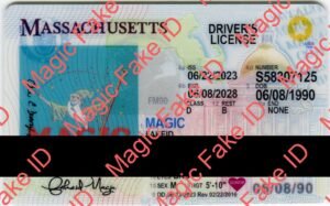 Massachusetts Driver License V2- Hologram updated
