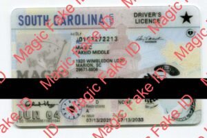 New South Carolina Driver License PolyCard